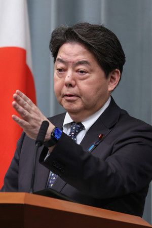 ガザ人道状況改善へ努力を＝林官房長官