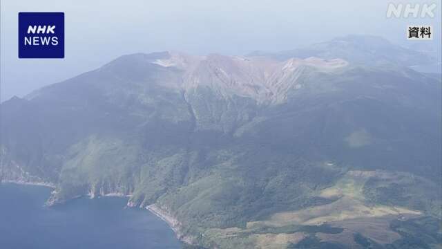 鹿児島 口永良部島噴火警戒レベル３ “噴石や火砕流に警戒を”