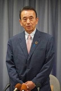 元浜松市長、静岡知事選出馬表明　２人目、５月２６日投開票