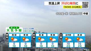 天気予報（4/15昼）気温上昇 汗ばむ陽気になる所も