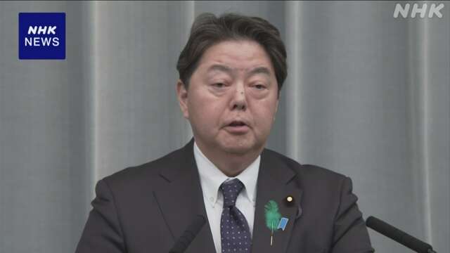 林官房長官「人命第一 災害応急対策に総力挙げて取り組む」