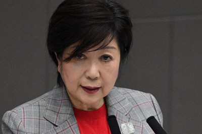 小池都知事「経験ない選挙妨害が発生、憤り感じる」　衆院補選