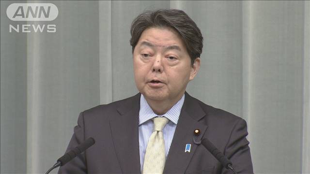 林官房長官「厳重抗議し強く非難」　北朝鮮の弾道ミサイル発射