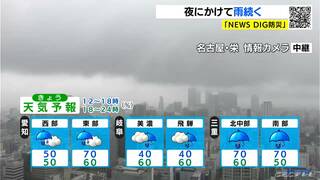 天気予報（4/24昼）雨の降りやすい一日 夜にかけて雨続く