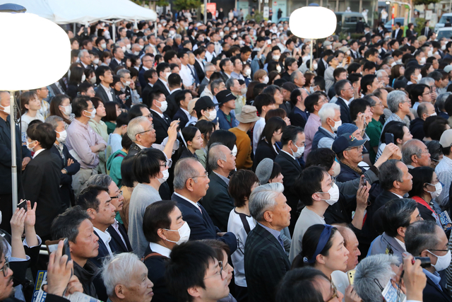 与野党対決の島根1区、両党首が最後の訴え　衆院3補選28日投開票