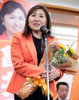 「有権者の怒り感じて」　牙城攻略に立民亀井氏