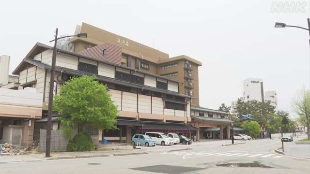 石川 七尾 和倉温泉 ほとんどの宿泊施設 再開の見通し立たず