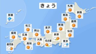 関東から九州で天気回復　ゴールデンウイーク後半は強い日差しで夏日続出へ