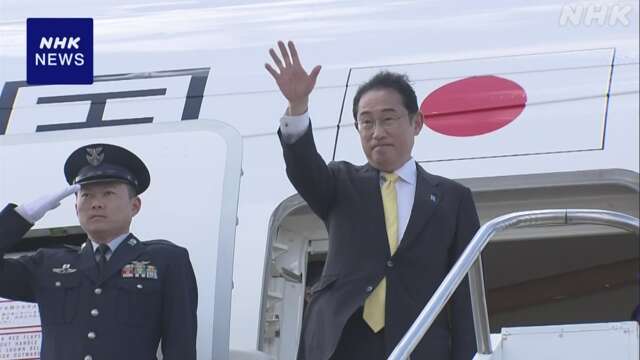 岸田首相 パラグアイに到着 ペニャ大統領と首脳会談へ