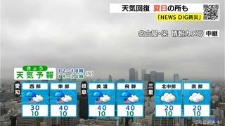 天気予報（5/7昼）次第に天気回復 夏日の所も