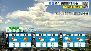 天気予報（5/8昼）晴れて過ごしやすい陽気に 青空続く 山間部は雨も