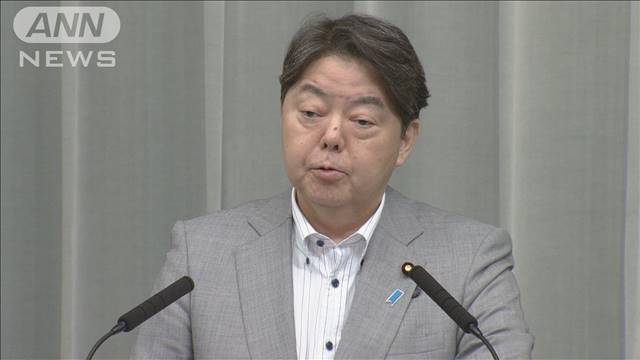 林官房長官「選挙妨害あってはならない」つばさの党家宅捜索