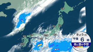 きょうは東京など太平洋側で通り雨　週末は今年一番の暑さ　運動会は熱中症に気をつけて