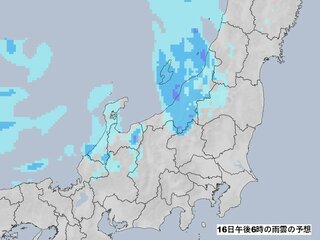 最大瞬間風速は海上で35m 陸上で30mと台風並みの強風か　強い寒気や発達する低気圧の影響で新潟県は17日にかけて大荒れに