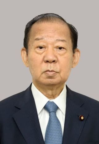 自民二階氏、入院中と三男　検査で異常値、リハビリ