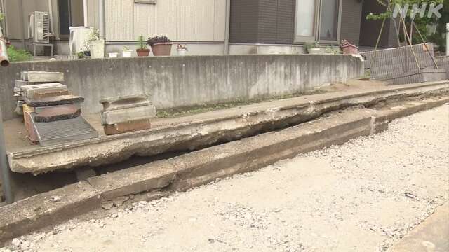 石川県 能登半島地震による液状化被害の宅地修復などに補助