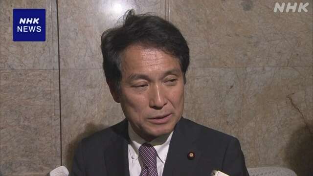 立民 大串氏 政治資金パーティー“法案成立までは制限されず”