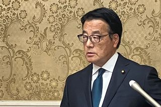 「本気度と関係ない」　政治資金パーティー開催の立民・岡田克也幹事長　「禁止法案」との整合性問われ