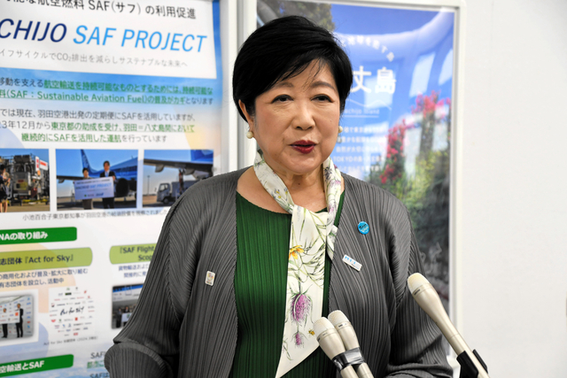 小池百合子知事「詳しいこと存じ上げていない」　蓮舫氏の出馬表明に