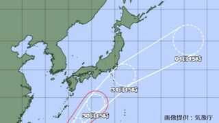 【台風情報最新・28日午後4時50分更新】強い「台風1号」31日（金）に関東地方の南を通過の予想【主要エリア今後16日間予報・画像付き】