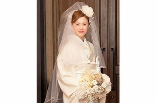 熊谷真実さん　「64歳のウエディング姿。恥ずかしいけど嬉しかった。」　結婚パーティーの写真を公開