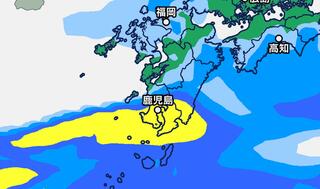 九州雨・曇り多い1週間…梅雨前線が沖縄～九州南部付近に　雨シミュレーション10日（月）～15日（土）福岡、長崎、佐賀、大分、熊本、鹿児島、宮崎、沖縄16日間天気予報