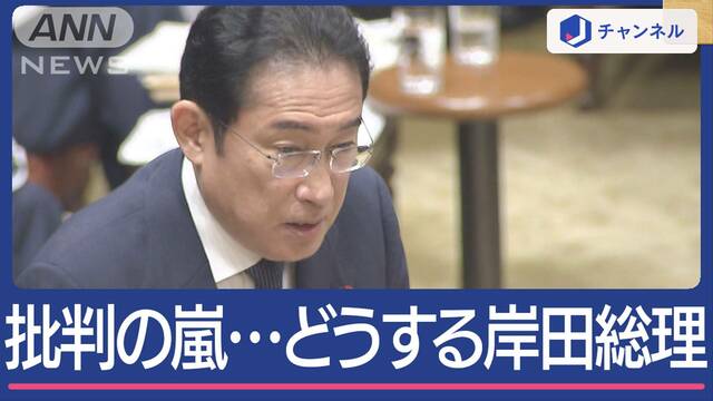 「けじめを…」自民党内から公然と総理批判 今後の政権運営は