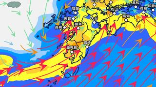 九州土曜に大雨おそれ　九州北部も梅雨入りか　雨シミュレーション14日（金）～16日（日）…九州・沖縄16日間天気予報　梅雨前線上に低気圧