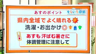 高知の天気　１２日は県内全域よく晴れる　昼間は汗ばむ陽気に　東杜和気象予報士が解説