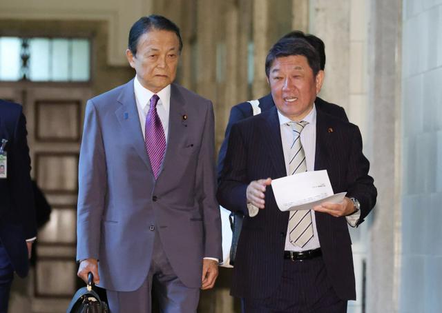 麻生氏と茂木氏が会食　総裁選の対応など議論か