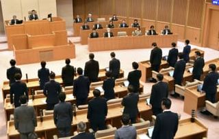 群馬県議会、前副知事の再任可決　任期1年限定に自民賛成