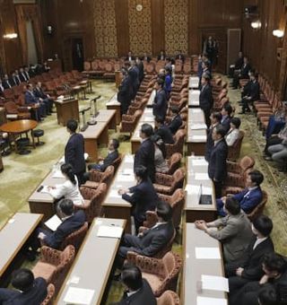 規正法、自公賛成で特別委可決　旧文通費ほごと維新反対、参院