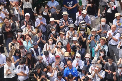 過去最多26人立候補　小池都政の評価争点　東京都知事選告示