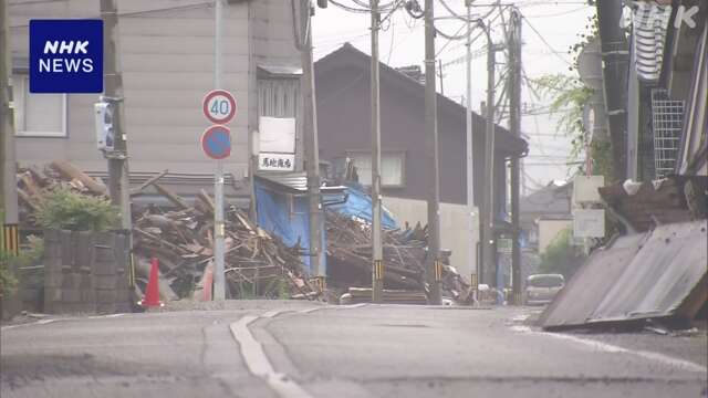 能登半島地震の被災地 “警報級の大雨のおそれ” に不安の声