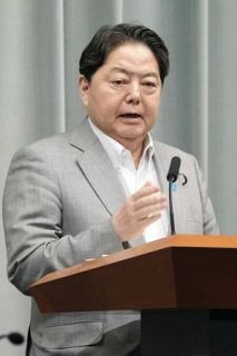 林氏「課題に結果出す」　菅前首相の退陣要求に