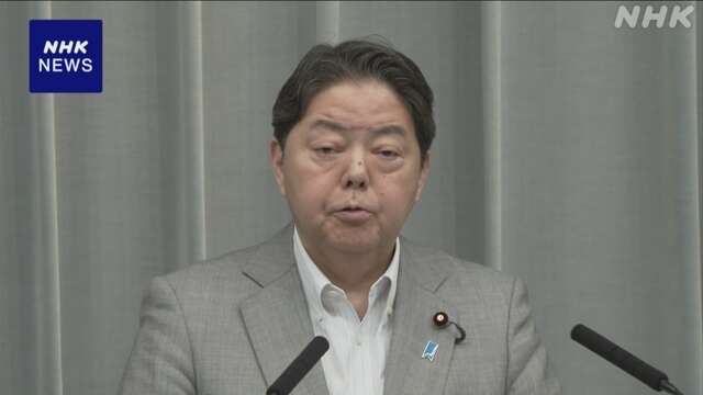 菅前首相“総裁選で刷新を” 林官房長官“コメント控える”