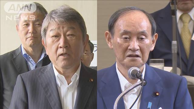 総裁選　菅氏「刷新が大事」茂木氏「よく考えたい」