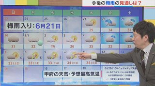 27日の天気は下り坂　夜遅くから雨で28日、29日は一日雨　その後は　気象予報士が解説