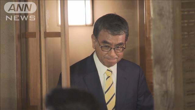 麻生氏と河野大臣が会食　自民党総裁選に向け意見交換か