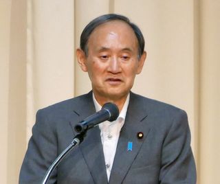 菅氏、月刊誌でも首相批判＝自民全派閥の解消主張