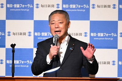 維新・馬場代表、自民・立憲を批判「震え上がるくらい活入れないと」