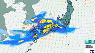 九州～近畿～東海きょう・あすから大雨に　梅雨前線が活発化　雨シミュレーションきょう～7月1日（月）九州・四国200ミリ以上　東海・近畿・関東甲信120ミリ以上…警報級の大雨か【大雨情報】