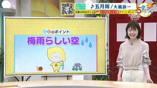 【6/29･30(土日) 広島天気】土曜は蒸し暑く日曜は雨の１日　今の季節にぴったりの曲も