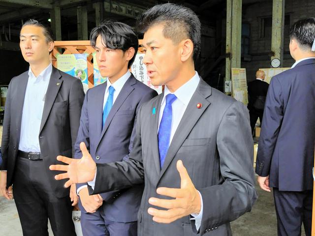 立憲・泉氏、自民総裁選で「岸田路線変わらず、政治改革期待できず」