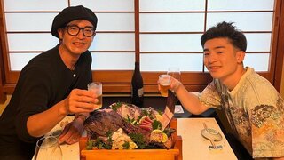 【つるの剛士】20歳になった長男と人生初の乾杯「親父の気持ちがわかった」「パパも負けないように挑戦し続けます」