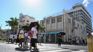 あす7日も熱中症警戒アラート　国頭村で観測史上最高気温 34.2℃　沖縄県内16地点で今年最も暑く