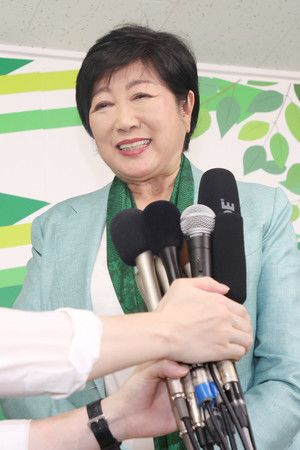 小池氏が都知事３選＝石丸、蓮舫氏ら破る―保育無償「制度設計を推進」