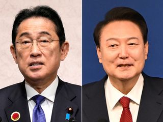 ロ朝軍事協力踏まえ連携強化＝岸田首相、韓国大統領と会談