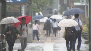 【天気】12日の東海地方 所により雷を伴った激しい雨が降る見込み　1時間に30～40ミリ