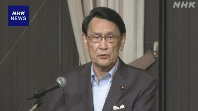 自民 渡海政調会長“多額の資金必要としない総裁選に”